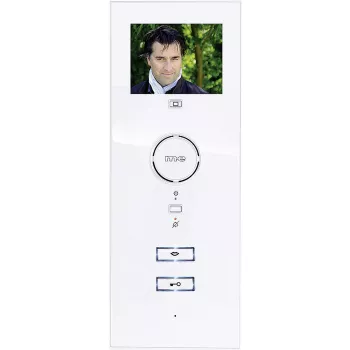 Posto interno de vídeo M-E MODERN-ELECTRONICS VDV-503 branco
