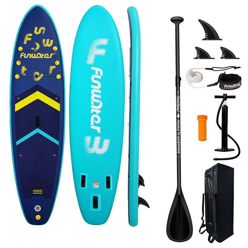 Prancha de SUP insuflável Funwater 3,5 m, azul-marinho (SUPFW71A)