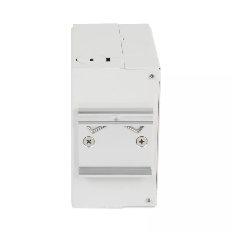 Caixa para calha DIN OS2 G652D EFB Elektronik, 12x pigtail LC, 6x acoplador LC duplex (BHS70921.12)