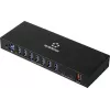 Hub USB Renkforce RF-7403762 10 portas USB-A, USB-C® USB 3.2 Gen1 5 Gbit/s para aplicações industriais preto RF-IH10-100