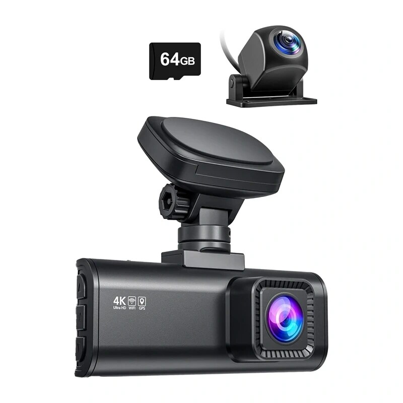 Dashcam REDTIGER F7N (64G) WiFi 4K + 1080p