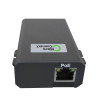 Injetor PoE Gigabit Microconnect POEINJ-60W-USBC, IEEE 802.3af/802.3bt, 100 m, preto