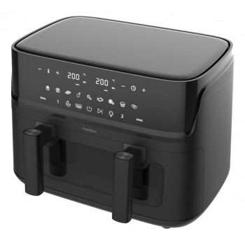 Medion Life P25 XXL Flex M MD 100057 Fritadeira de ar quente, preto (50079785)