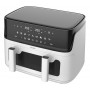 Medion Life P25 XXL Flex M MD 100057 Fritadeira de ar quente, preto/branco (50079787)