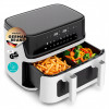 Medion Life P25 XXL Flex M MD 100057 Fritadeira de ar quente, preto/branco (50079787)