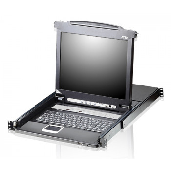 ATEN CL5708M switch KVMP LCD 17 polegadas 8 portas, Nordic