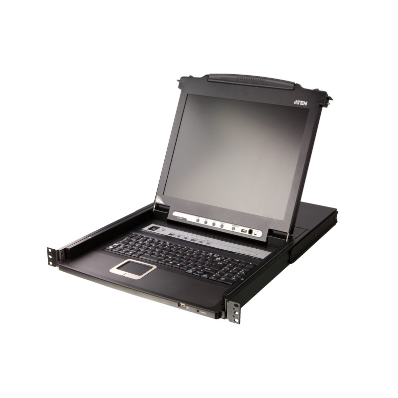 ATEN CL5708M switch KVMP LCD 17 polegadas 8 portas, Nordic