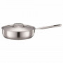 Frigideira Fiskars Chef's 26 cm com tampa, All Steel