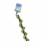 Goobay Cabo de patch Slim Cat6a U/FTP RJ45, 1 m, cinzento