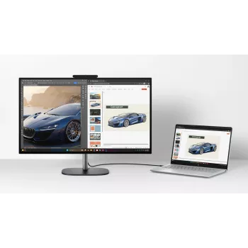 HP OmniStudio X 27-cx0451ng All-in-One PC 27 polegadas QHD - Intel Core Ultra 5 325, 12GB RAM, 512GB SSD, Windows 11 Home (DE)