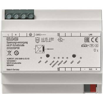 Jung 203201SIPSR Fonte de alimentação com interface IP