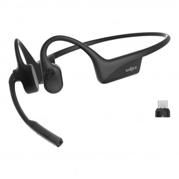 Shokz OpenComm2 UC 2025 Upgrade headset com dongle USB-C