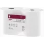 satino by wepa HiLine rolo de limpeza, 2 folhas, branco-extra, 525 m, 100% reciclado, folha 230 x 350 mm, pack de 2 (315770)