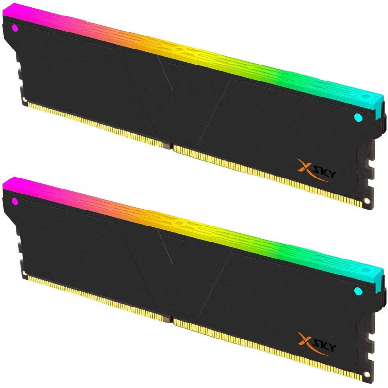 V-Color Manta XSky DDR5-6000 RAM, CL28, EXPO - 32 GB kit duplo, preto