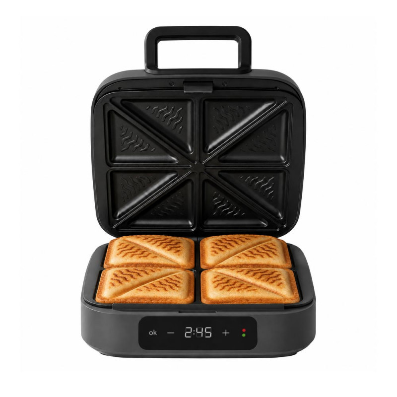 Máquina de sanduíches Gastroback 42469 Snack Station 4XL Advanced