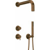 Deante Conjunto de duche encastrado com chuveiro