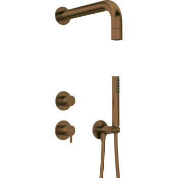 Deante Conjunto de duche encastrado com chuveiro