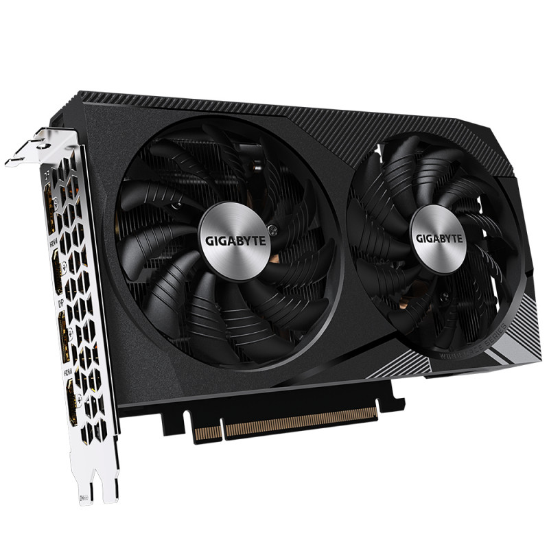Gigabyte GeForce RTX 3060 WINDFORCE OC 12G Placa gráfica - 12GB GDDR6, 192-bit, PCIe 4.0 x16, 2x HDMI, 2x DisplayPort (GV-N3060WF2OC-12GD)