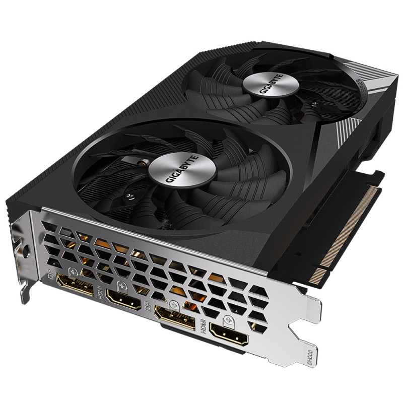 Gigabyte GeForce RTX 3060 WINDFORCE OC 12G Placa gráfica - 12GB GDDR6, 192-bit, PCIe 4.0 x16, 2x HDMI, 2x DisplayPort (GV-N3060WF2OC-12GD)