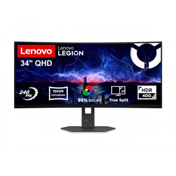 Lenovo Legion 34W-2c monitor gaming curvo 34 polegadas UWQHD 240Hz (68F6GACBEU)