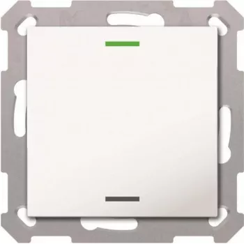 MDT TAL-5501002.02S KNX botão Light55 1-gang RGBW branco puro brilhante Neutral Secure