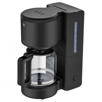 WMF Stelio Máquina de café com jarra de vidro, preto profundo (412150071)