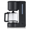 WMF Stelio Máquina de café com jarra de vidro, preto profundo (412150071)