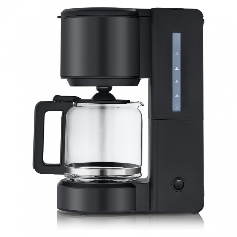 WMF Stelio Máquina de café com jarra de vidro, preto profundo (412150071)