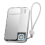 Powerbank SHARGE ICEMAG 3, 10.000 mAh, 25 W Qi2, 35 W USB-C, branco