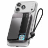 Powerbank SHARGE ICEMAG 3, 10.000 mAh, 25 W Qi2, 35 W USB-C, preto