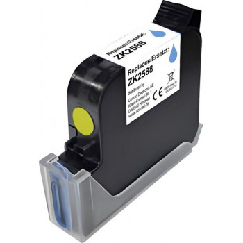 Cartucho de tinta solvente compatível Renkforce ZK2588, amarelo (RF-7593186)