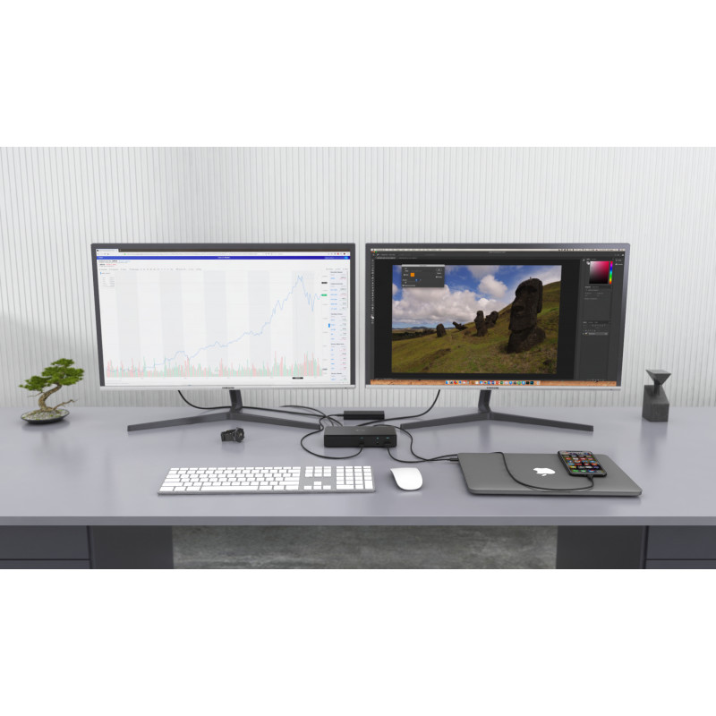 Docking station i-tec Thunderbolt 3/USB-C Dual DisplayPort 4K com 85W PD