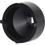 KS Tools chave de porcas KM 1/2 polegadas KM8, pinos exteriores (450.5008)