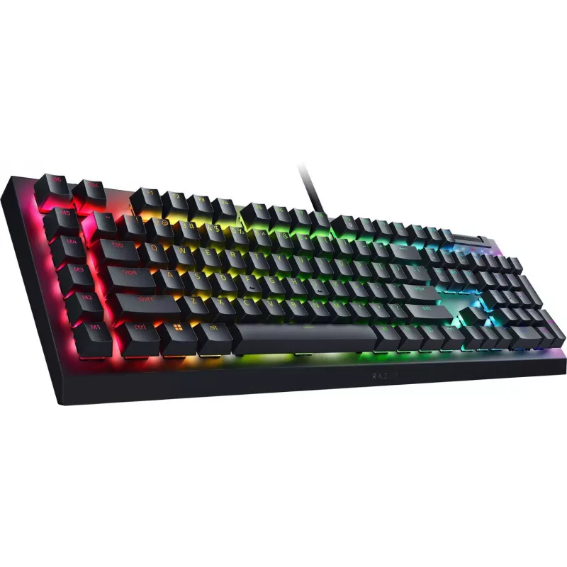 Teclado gaming mecânico com fios Razer BlackWidow V4 X, RGB Chroma, layout nórdico (RZ03-04700600-R3N1)