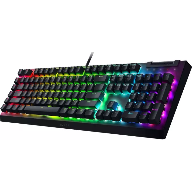 Teclado gaming mecânico com fios Razer BlackWidow V4 X, RGB Chroma, layout nórdico (RZ03-04700600-R3N1)