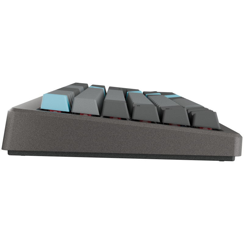 Teclado gaming Ducky Cushion 98, 96%, layout DE (ISO), switches Shush Green - Nickel (DKCUS2598-DDDEPHCC3H1)