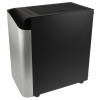 Caixa Mid Tower SilverStone Seta A1, vidro temperado - preto/prateado