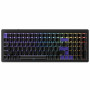 Teclado gaming Ducky Cushion 98, 96%, layout US (ANSI), switches Shush Green – Preto mate