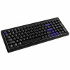 Teclado gaming Ducky Cushion 98, 96%, layout US (ANSI), switches Shush Green – Preto mate