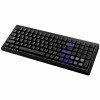 Teclado gaming Ducky Cushion 98, 96%, layout US (ANSI), switches Shush Green – Preto mate