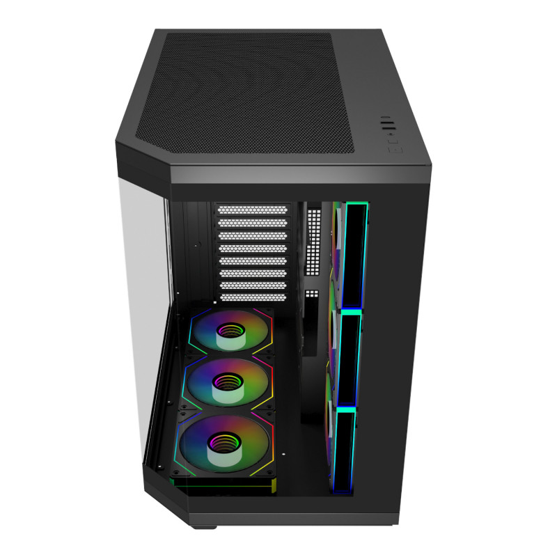 Caixa gaming ATX Ultra Tower FSP U580 ARGB – preto