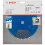 Bosch disco de serra Expert for Aluminium Ø 210 mm, 72 dentes, furo 30 mm (2608644105)