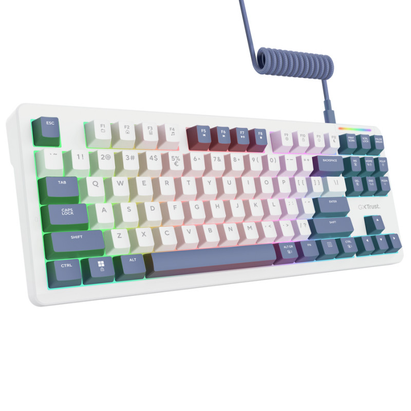Teclado mecânico gaming Trust GXT 872 Xyra TKL
