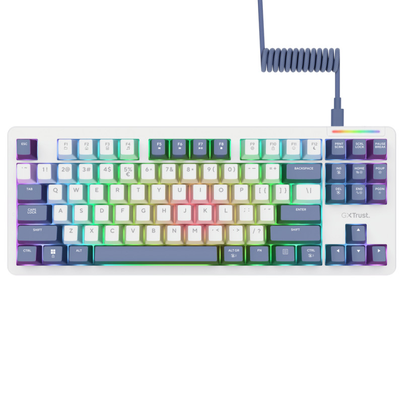 Teclado mecânico gaming Trust GXT 872 Xyra TKL