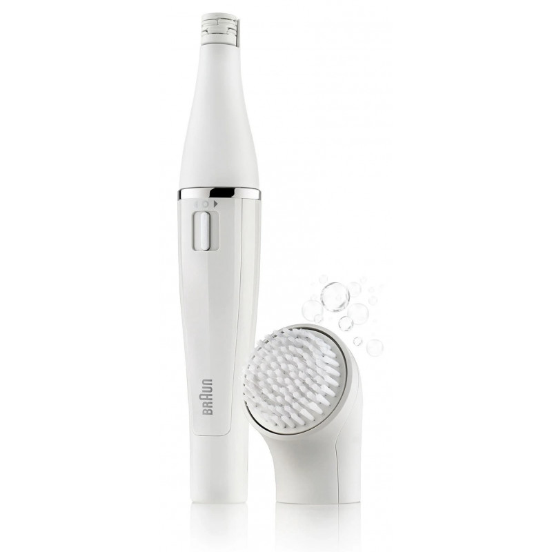 Depiladora facial Braun Face SE810 com cabeça de escova de limpeza