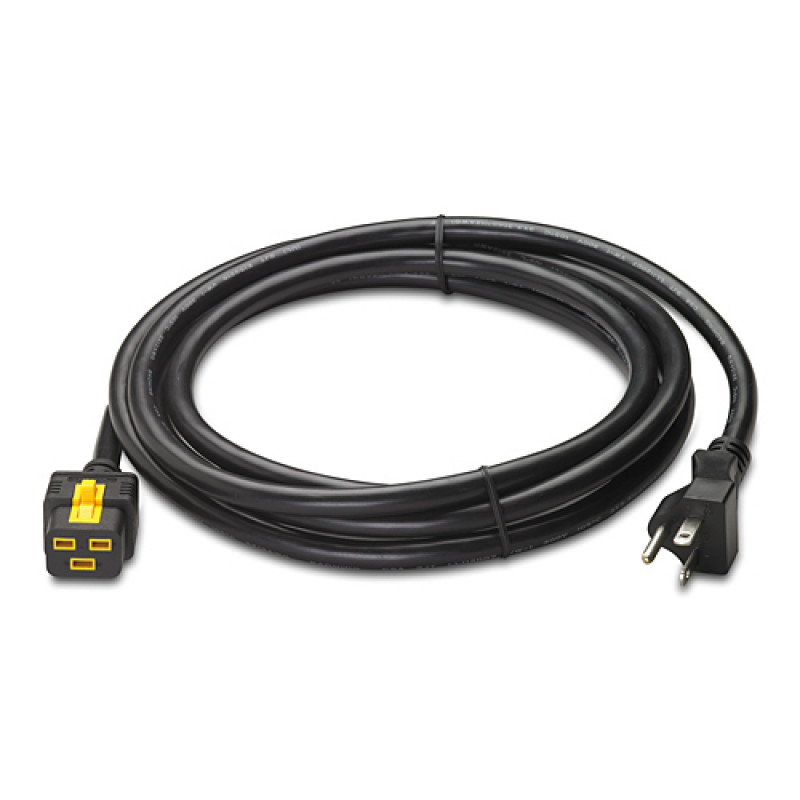 Cabo de alimentação APC com bloqueio C19 para 5-20P 3,0 m, 120 V
