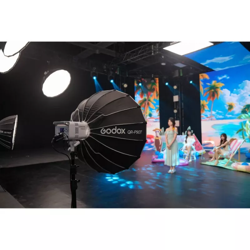 Godox Litemons LE200Bi Lâmpada LED Bi-Color branca