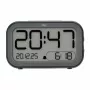 TFA Dostmann Bingo Despertador digital híbrido, ecrã LCD/LED, Preto/Antracite, 60.2048.01