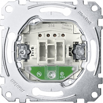 Merten Mecanismo de interruptor de corte/controlo MEG3602-0000 2 polos 16AX AC250V