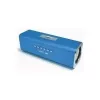 Technaxx Musicman Altifalantes ativos para USB e SD com bateria azul